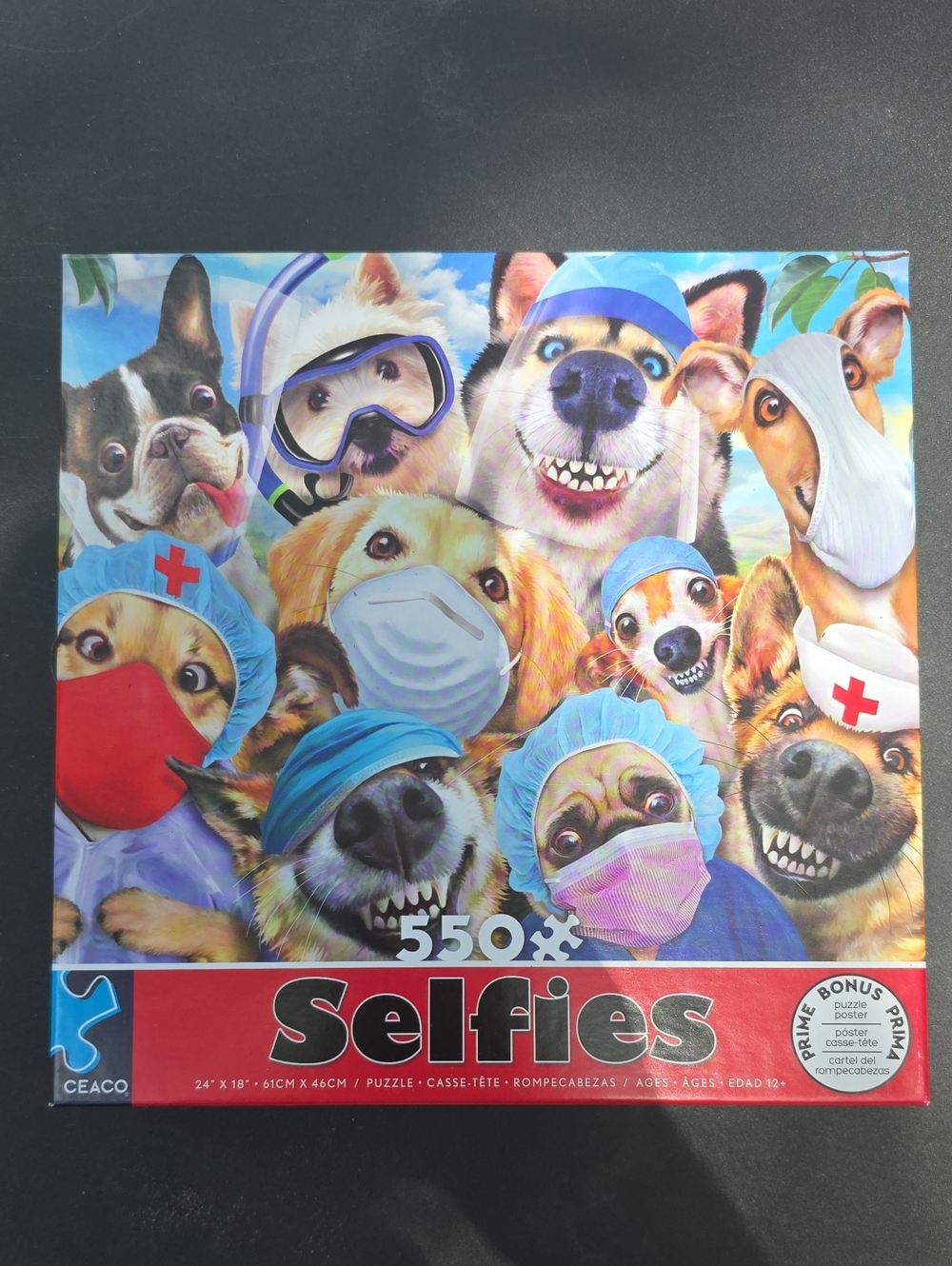 Brand New: Ceaco Selfies 550 Piece Puzzle